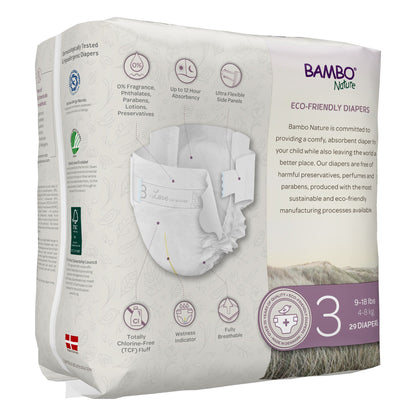 DIAPER, BABY BAMBO NATURE SZ3 (29/BG 6BG/CS)