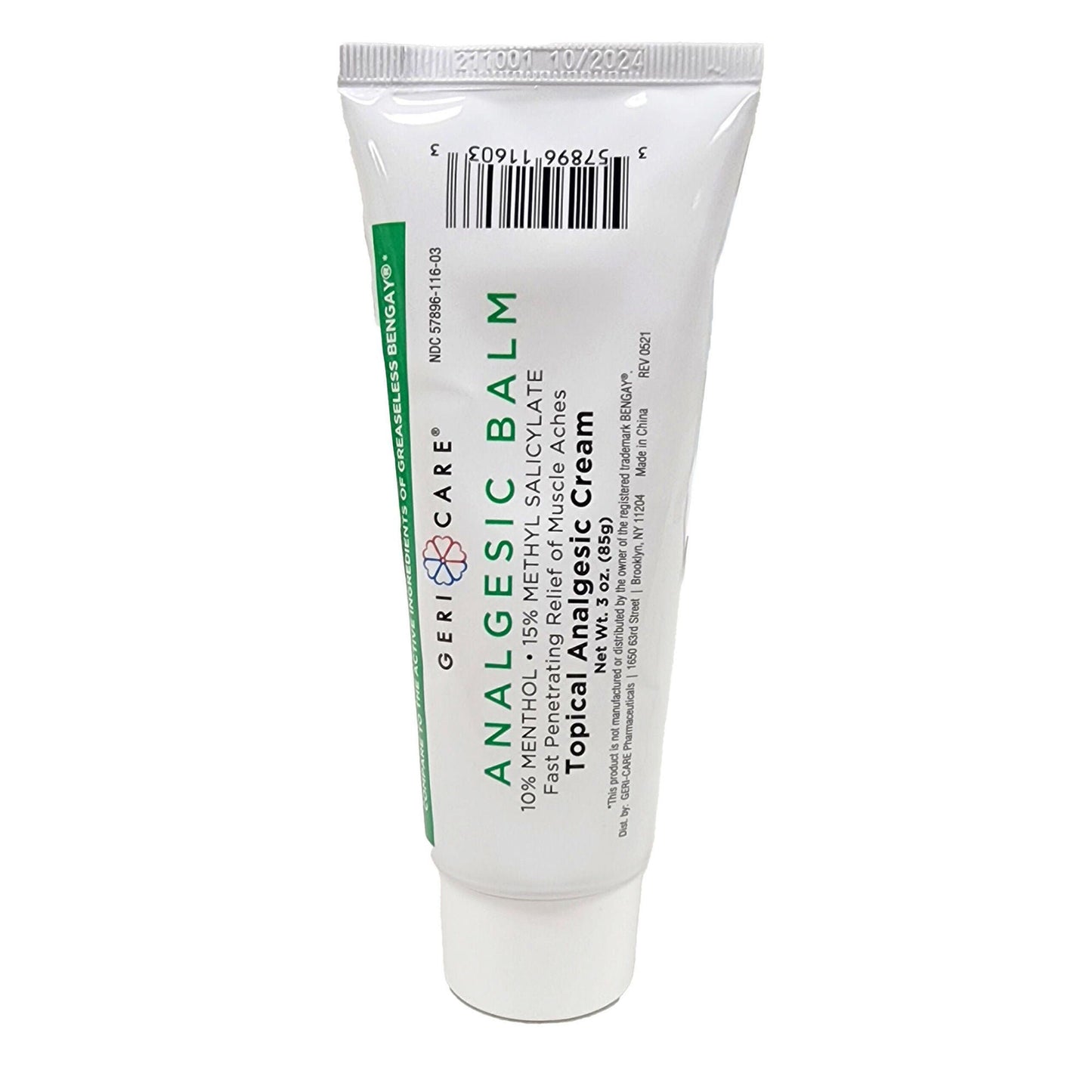 ANALGESIC BALM, CRM 10%-15% 3OZ (6/CS)
