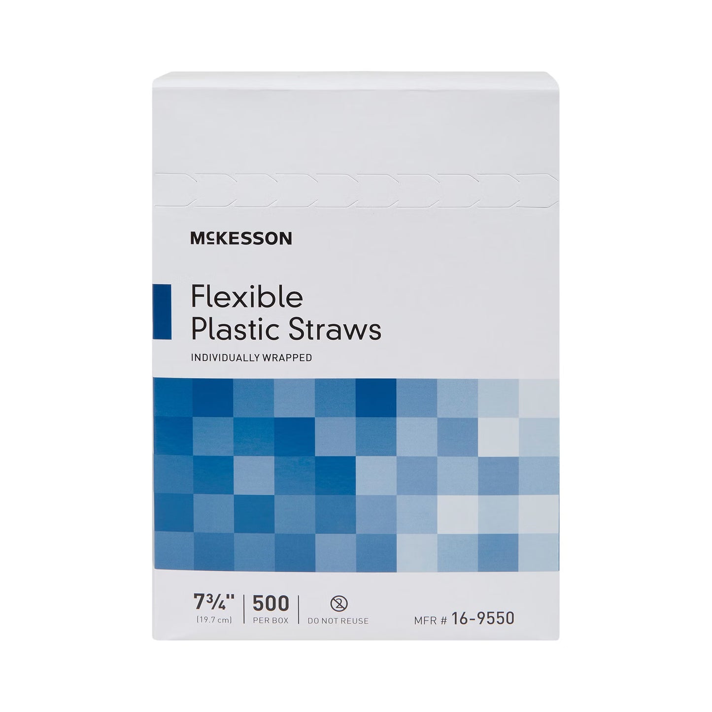 STRAW, PLASTIC FLEX WRAP LF (500/BX 20BX/CS)