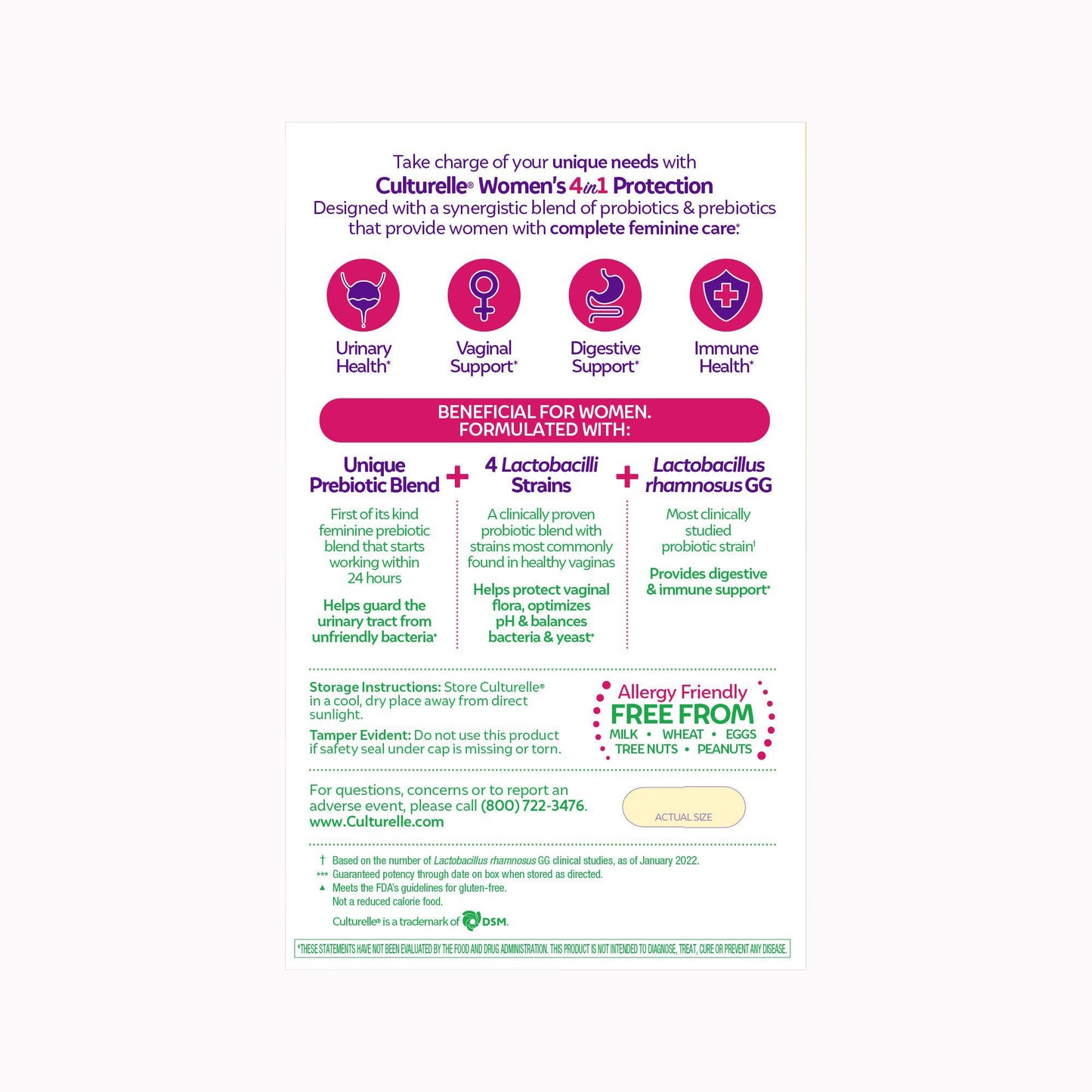 SUPPLEMENT, CAP CULTURELLE WMN4IN1 (30/BX 24BX/CS)