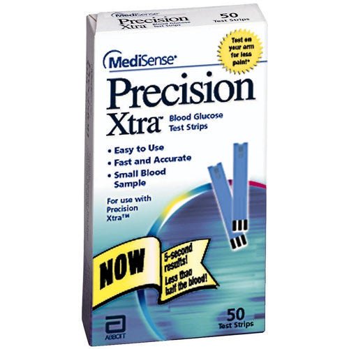 TEST STRIP, BLD GLUC PRECISIONXTRA (50/PK 12PK/CS