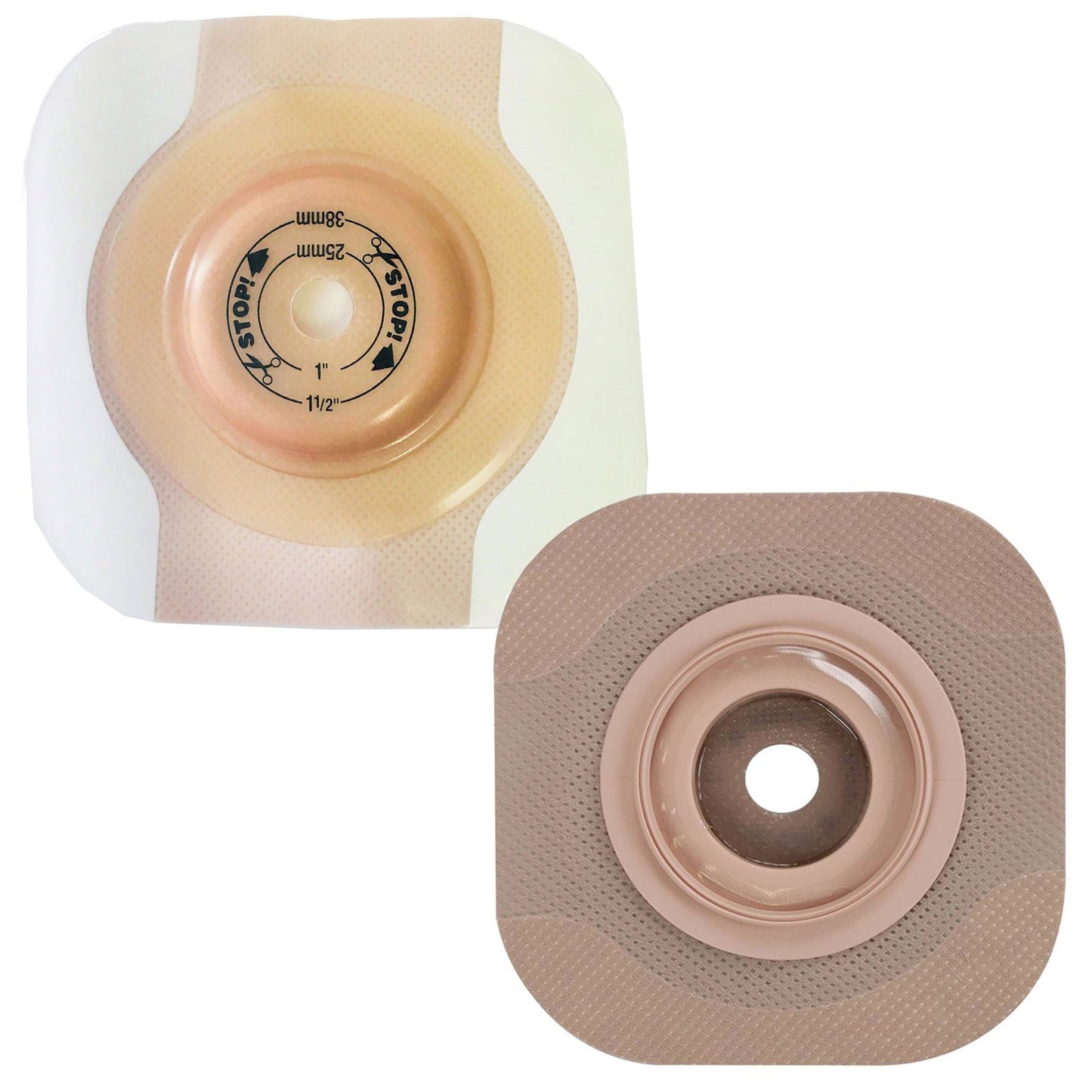 SKIN BARRIER, NEW IMAGE CNVX W/TAPE GRN CTF 1" (5/BX)
