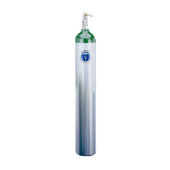 CYLINDER, OXYGEN E TOGGLE HANDLE VALVE ALLHLT