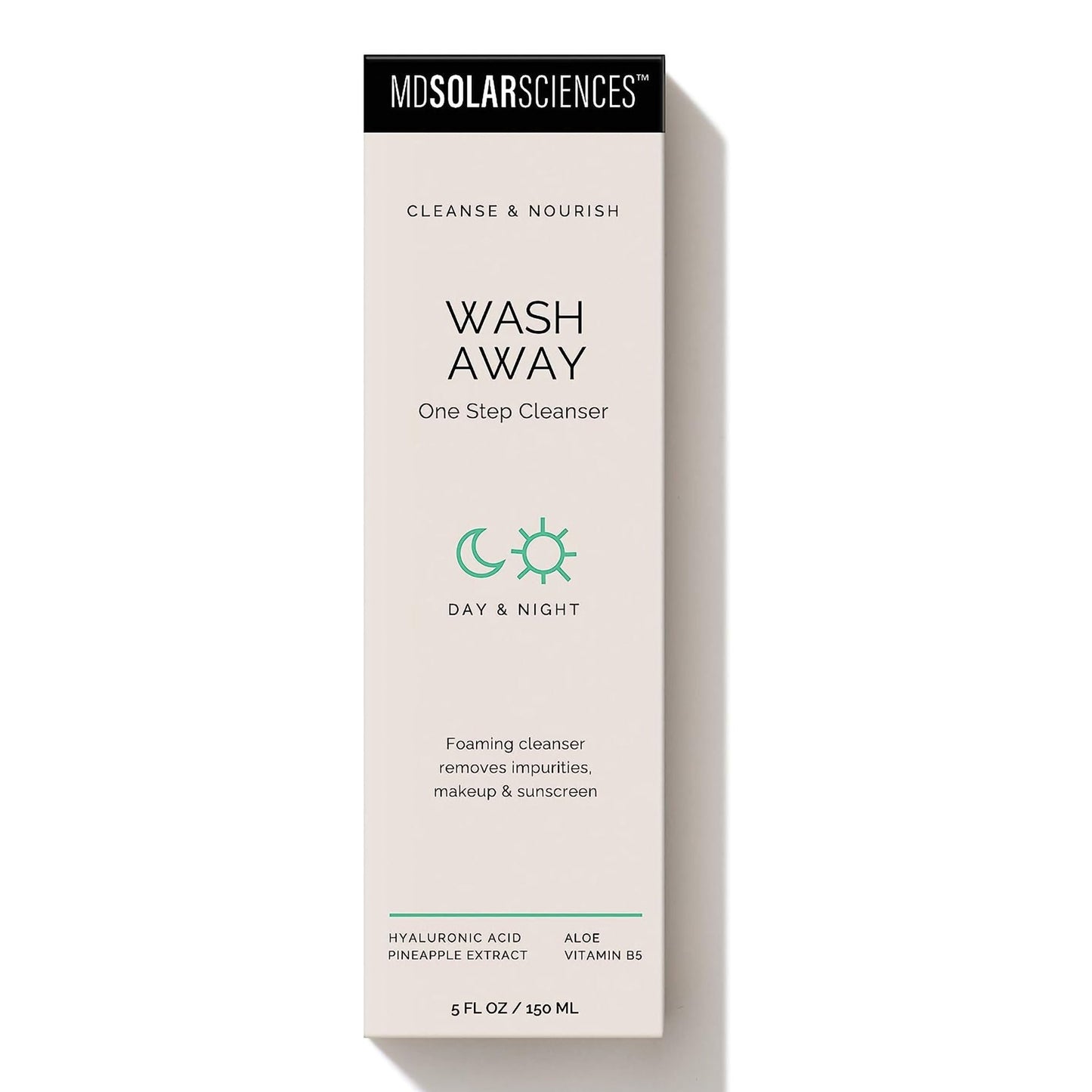 CLEANSER, FACE WASH AWAY 5OZ (3/PK 8PK/CS)