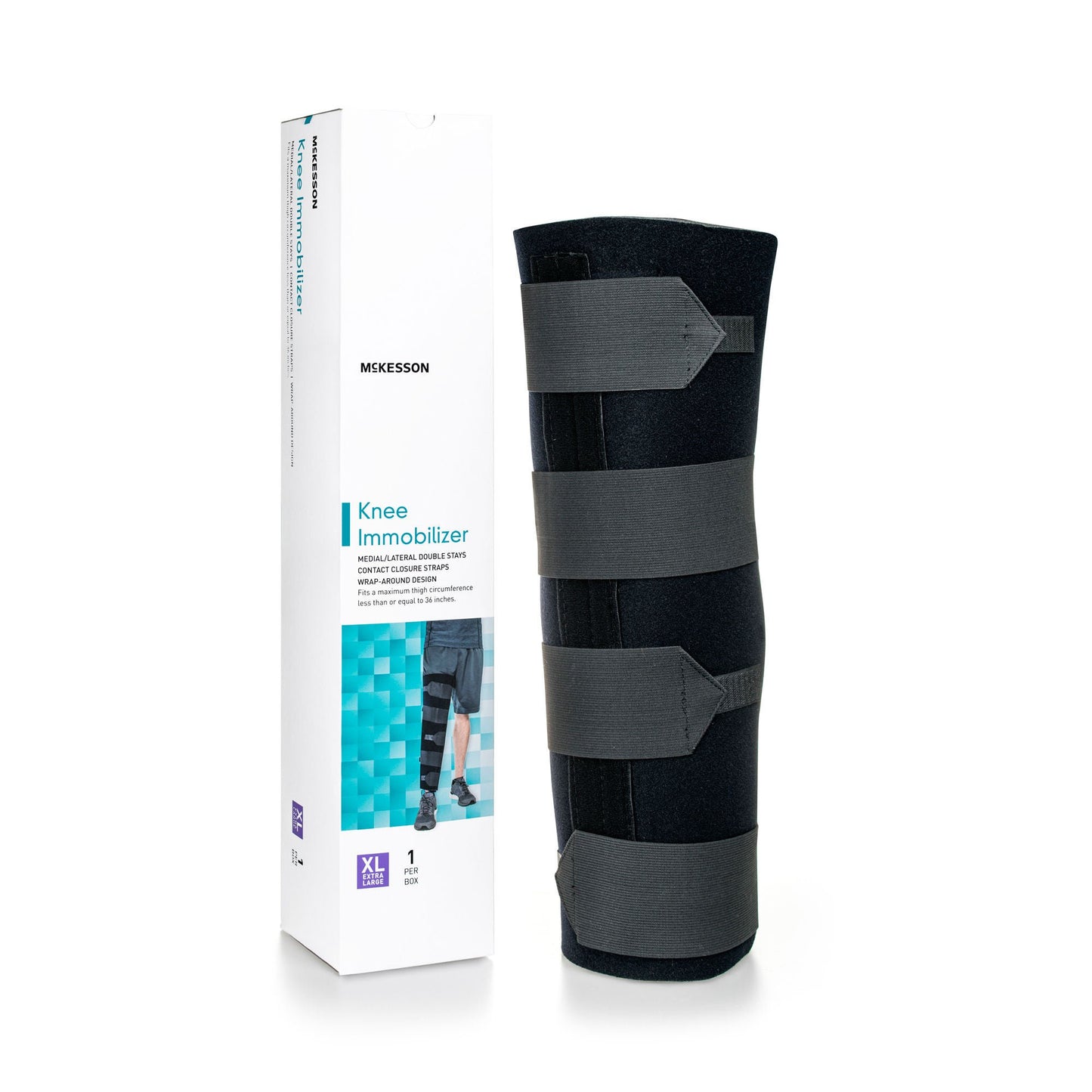 KNEE IMMOBILIZER, XLG 20"