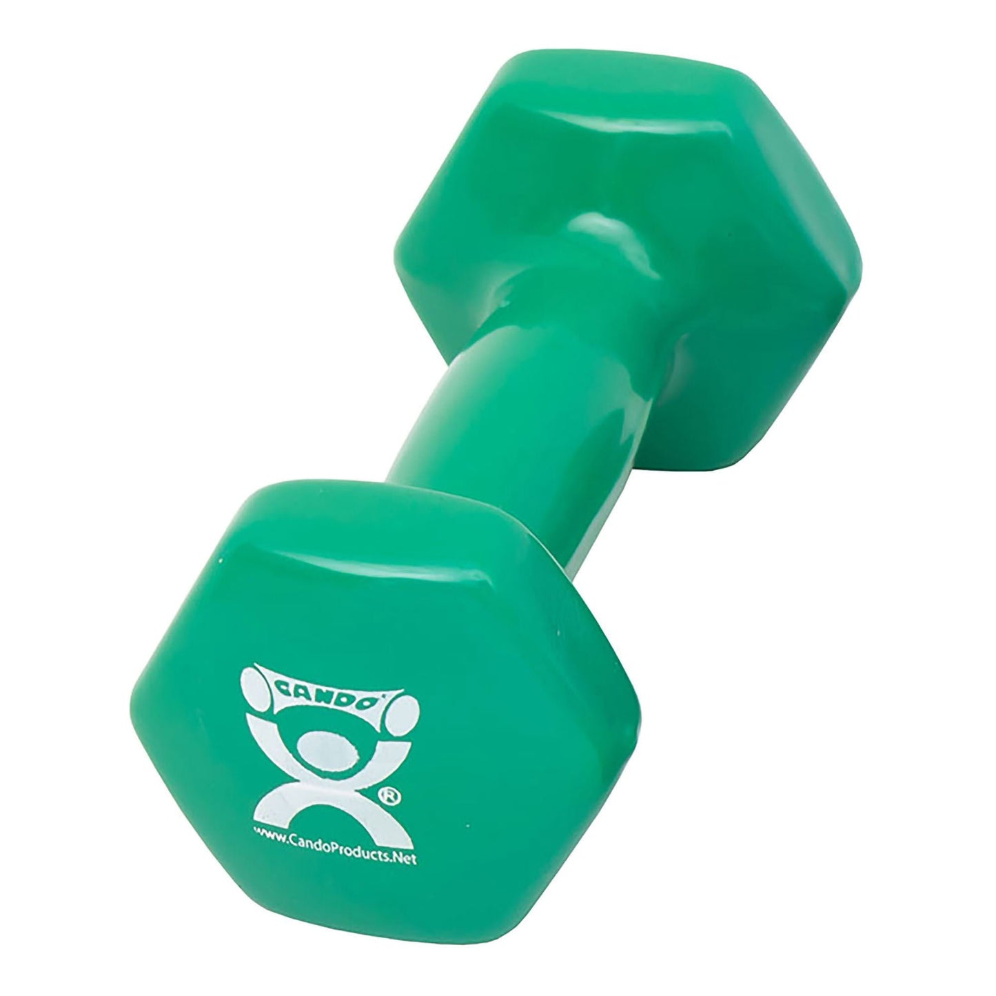 DUMBELL, VYNL IRON GRN 3LB D/S