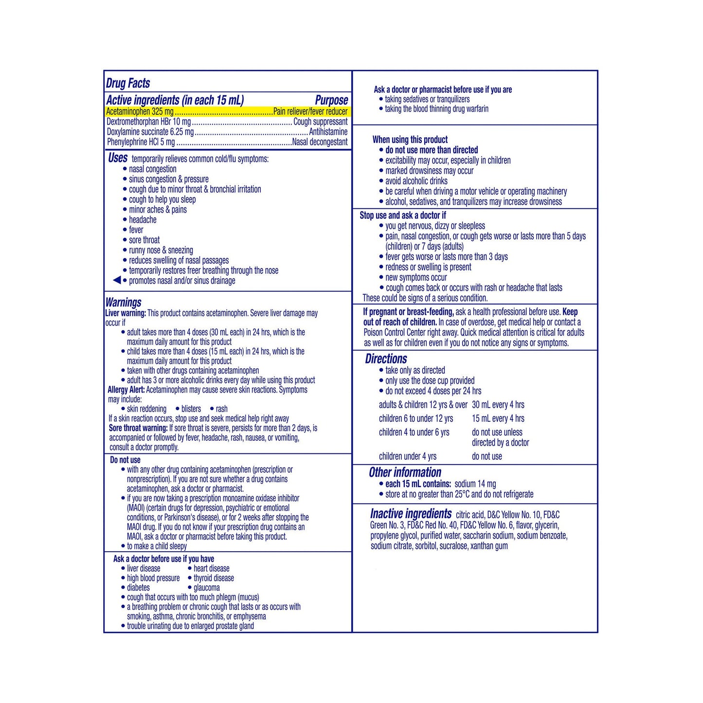 NYQUIL, LIQ SEVERE COLD & FLU HONEY 12OZ