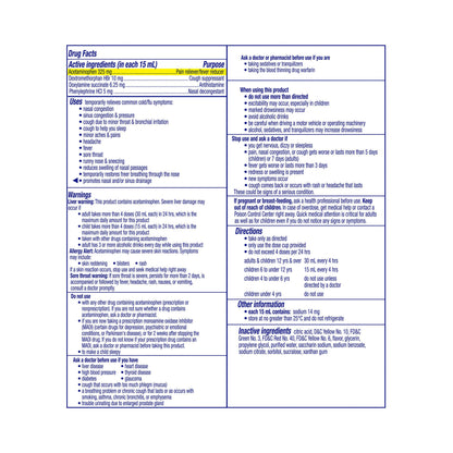 NYQUIL, LIQ SEVERE COLD & FLU HONEY 12OZ