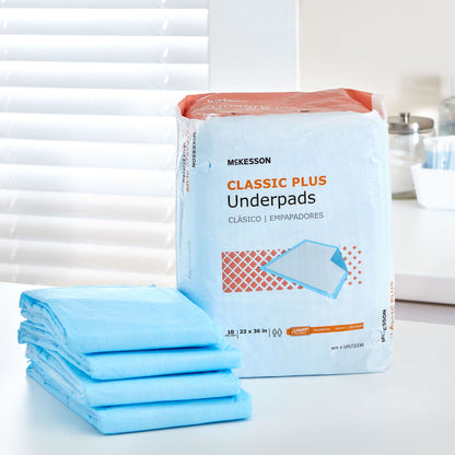 UNDERPAD, LIGHT ABSRB 23"X36" (10/BG 15BG/CS)