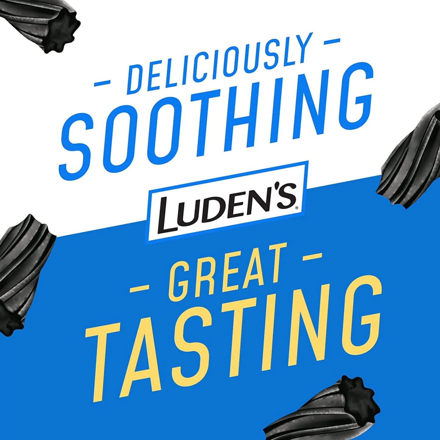 LUDENS THROAT, LOZ HONEY LICORICE (30/BG)