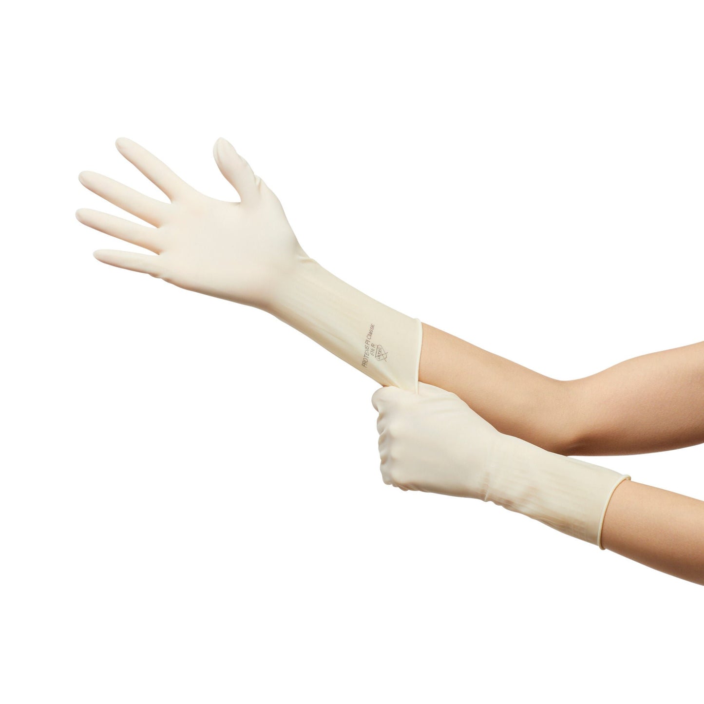 GLOVE, SURG PLYISO 6.5 STR2 SMTH (50PR/BX 4BX/CS)