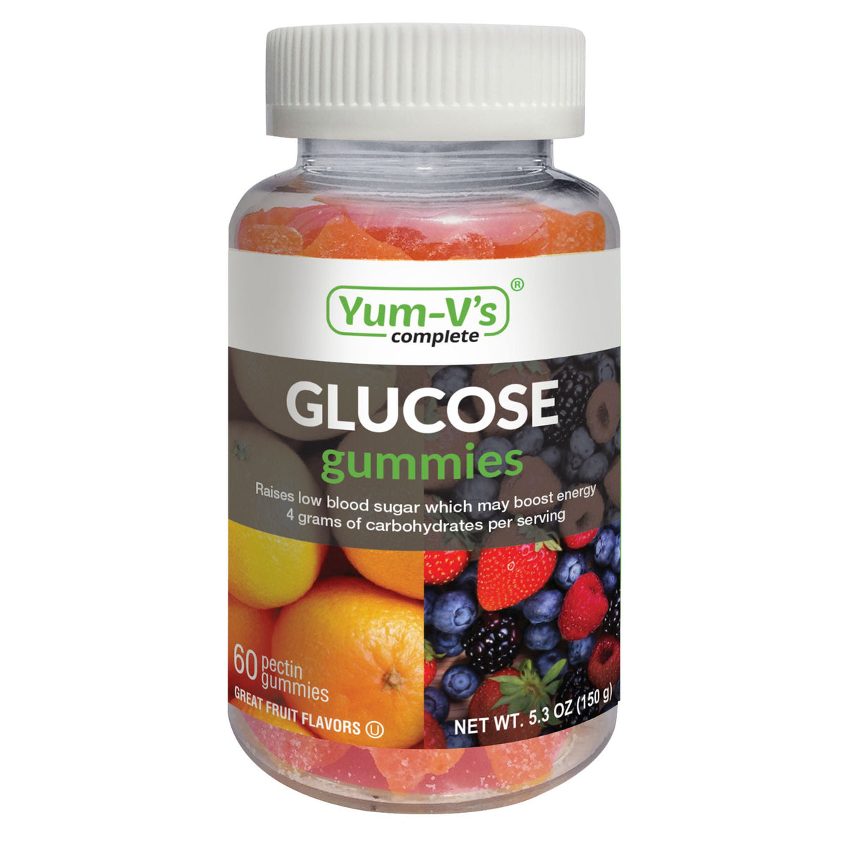 GLUCOSE, TAB CHEW GUMMIES MIXED FLAVORS (60CT/BT 12BT/CS)