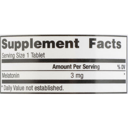 MELATONIN, TAB 3MG (60/BT 12BT/CS)