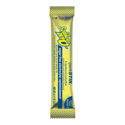 SQWINCHER ZERO, QWIK STIK LEMONADE .11OZ (50/PK 10PK/CS)