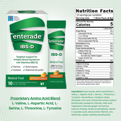 SUPPLEMENT, PDR IBS-D ENTERADEORG 30 SNGL PKTS (8SL/CS)
