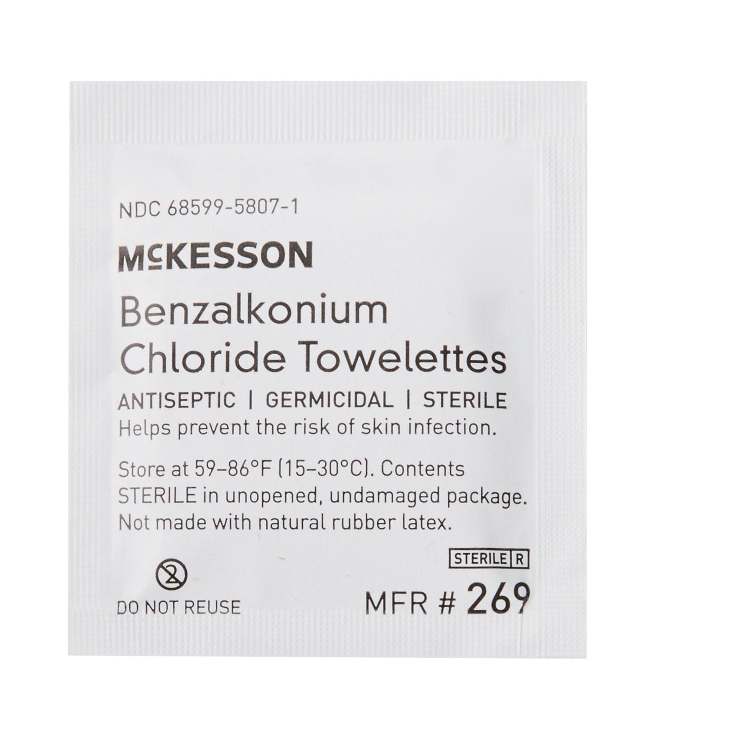 TOWELETTE, BZK (100/BX 10BX/CS) PSSCMP