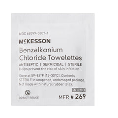 TOWELETTE, BZK (100/BX 10BX/CS) PSSCMP