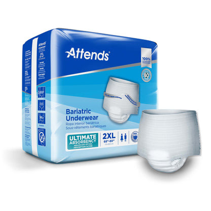 UNDERWEAR, BARIATRIC XXLG (12/BG 4BG/CS)