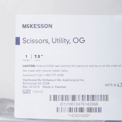 SCISSOR, UTILITY OG 7 1/2"