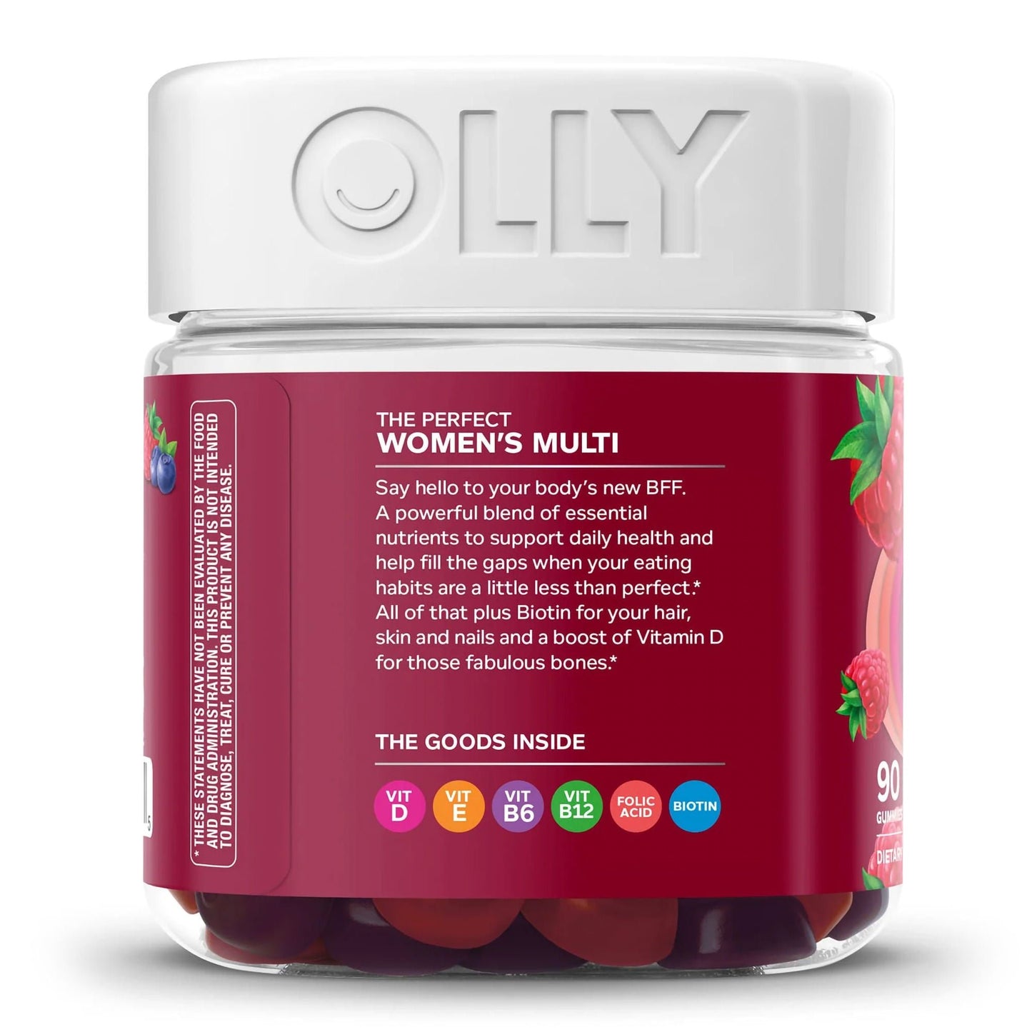 OLLY, GUMMY WMNS MULTI BERRY (90/BT)