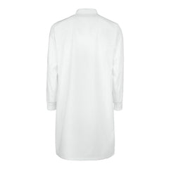 COAT, LAB UNISEX WHT MED