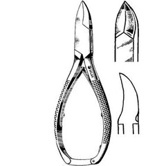 CLIPPER, NAIL DBL SPRING S/S 51/2"