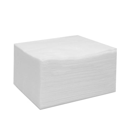 WASHCLOTHS, DRY WIPE SPUNLACE DISP WHT 12X12" (50/PK 20PK/CS
