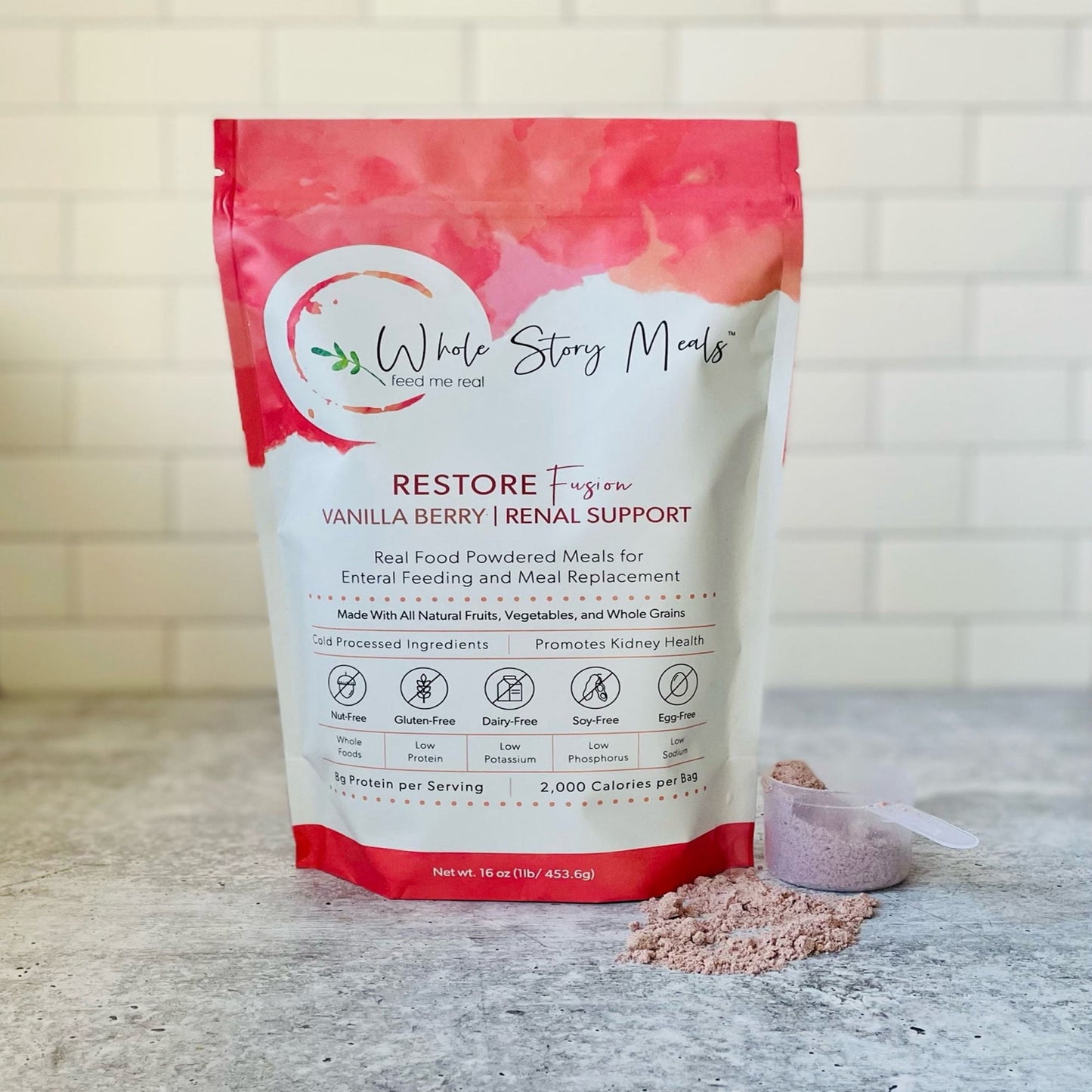 FOOD, SHAKE RESTORE FUSION F/KIDNEY HEALTH (30/CS)