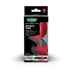 TAPE,SPORT,BLACKRED,1.5X10YD,2CT