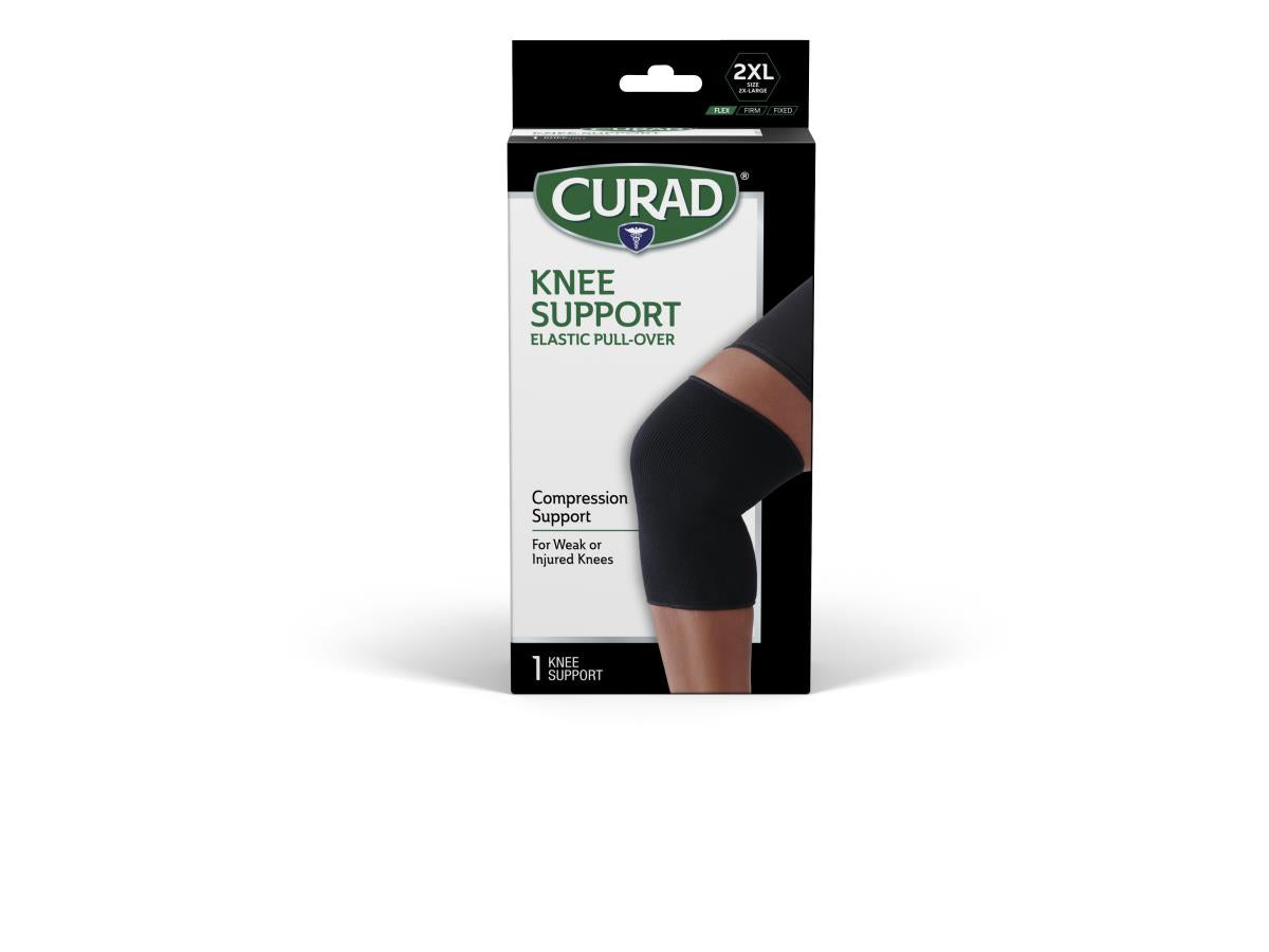 Curad Elastic Pull-Over Knee Supports