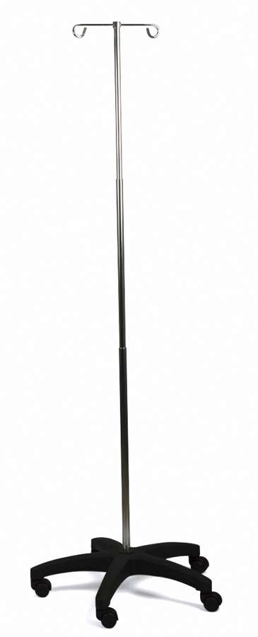 Chrome Foldable Five Leg IV Poles