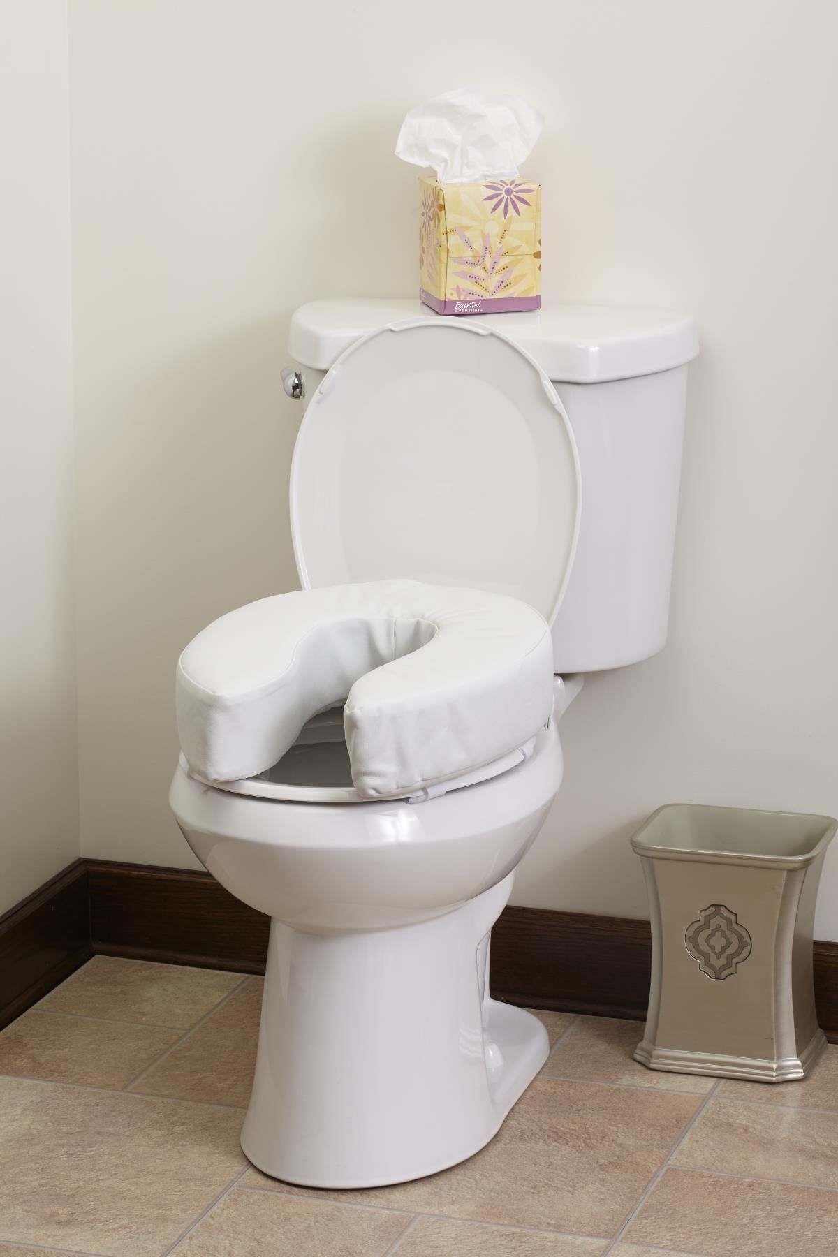 Padded Toilet Seat 4 Inch