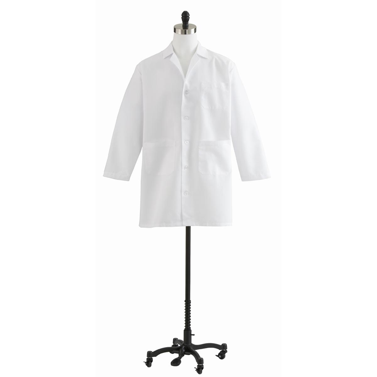 Unisex Poplin Staff Length Labcoats