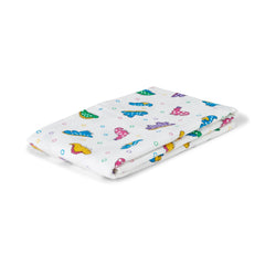 BLANKET,BABY,100%CTN,DINO PRNT,30X40,3PK