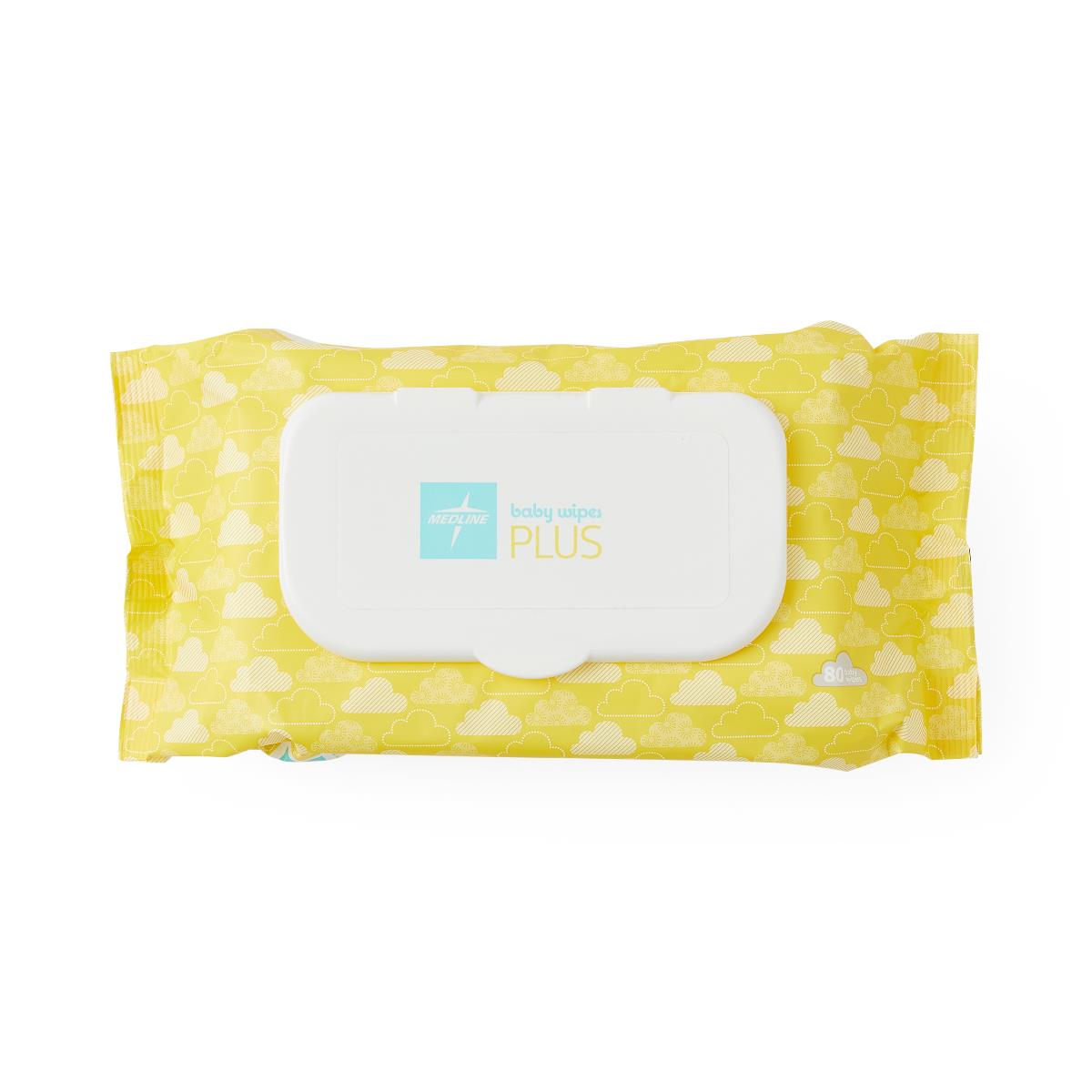 WIPE, BABY, SCENTED, 80 WIPE/PK