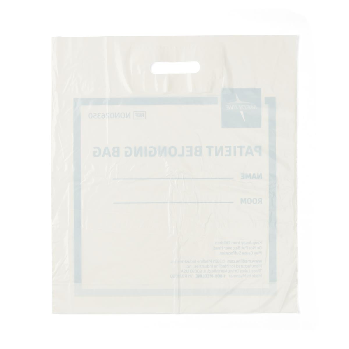 Patch Handle Patient Belonging Bags