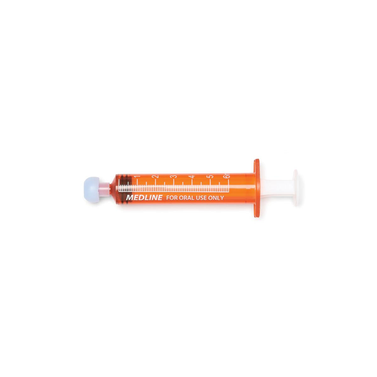 6ML ORAL SYRINGE, AMBER