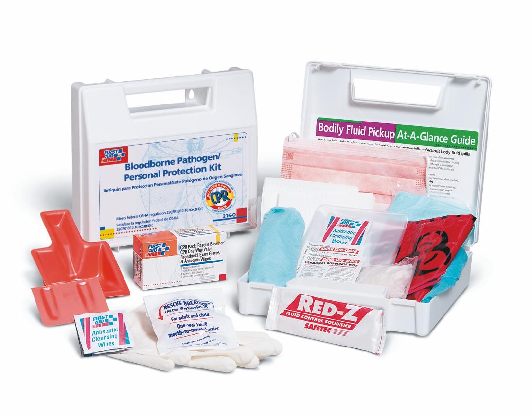 First Aid/Blood Borne Pathogen Kits